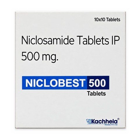 Niclosamid, Packung