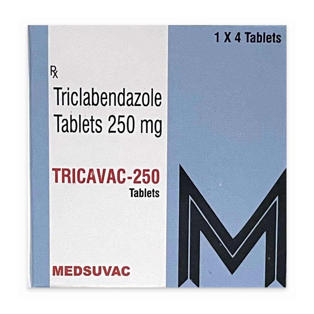 Envase de Tricavac 250 mg
